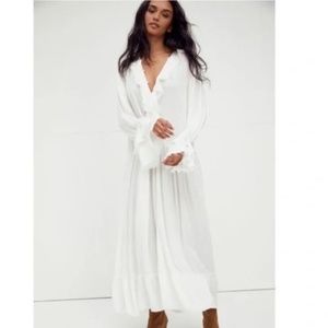 Free People Sweet Darlin Maxi Boho Dress Size XL. FREE SHIPPING!@!@